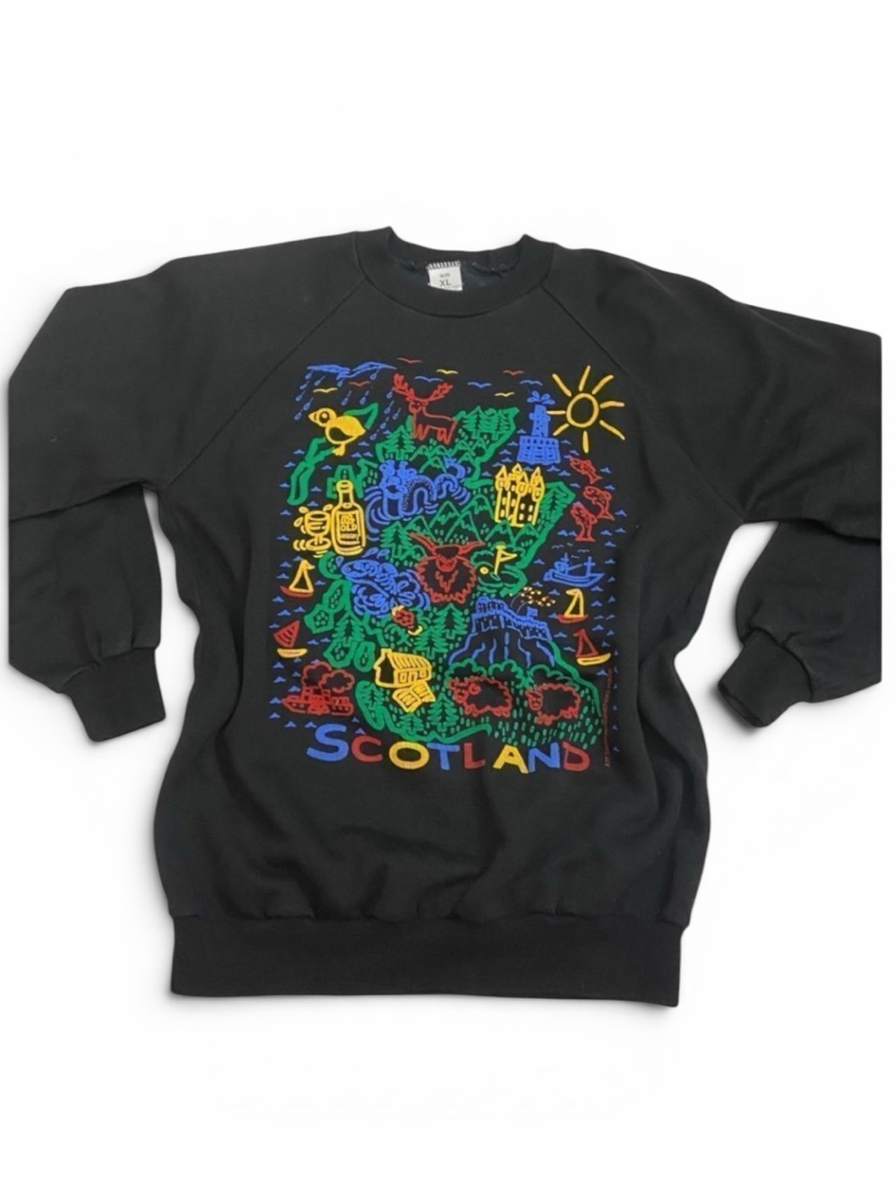 Vintage Scotland Destination Sweatshirt